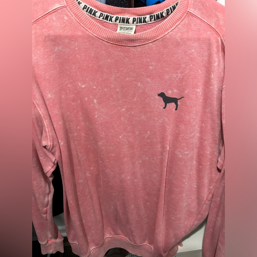 Pink crewneck